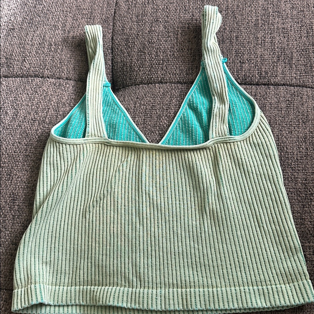 Size XS/Small Intimately Free People Washed Seamless Crop Washed Mermaids Tale - Picture 4 of 5